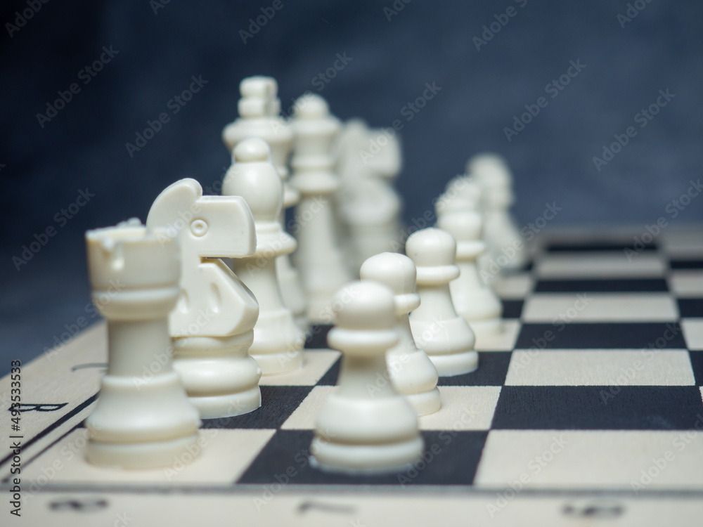 Chess. Chess pieces on the board. Board games. plastic figures. Counter strategy. Chess. Chess pieces on the board. Board games. plastic figures. Counter strategy.