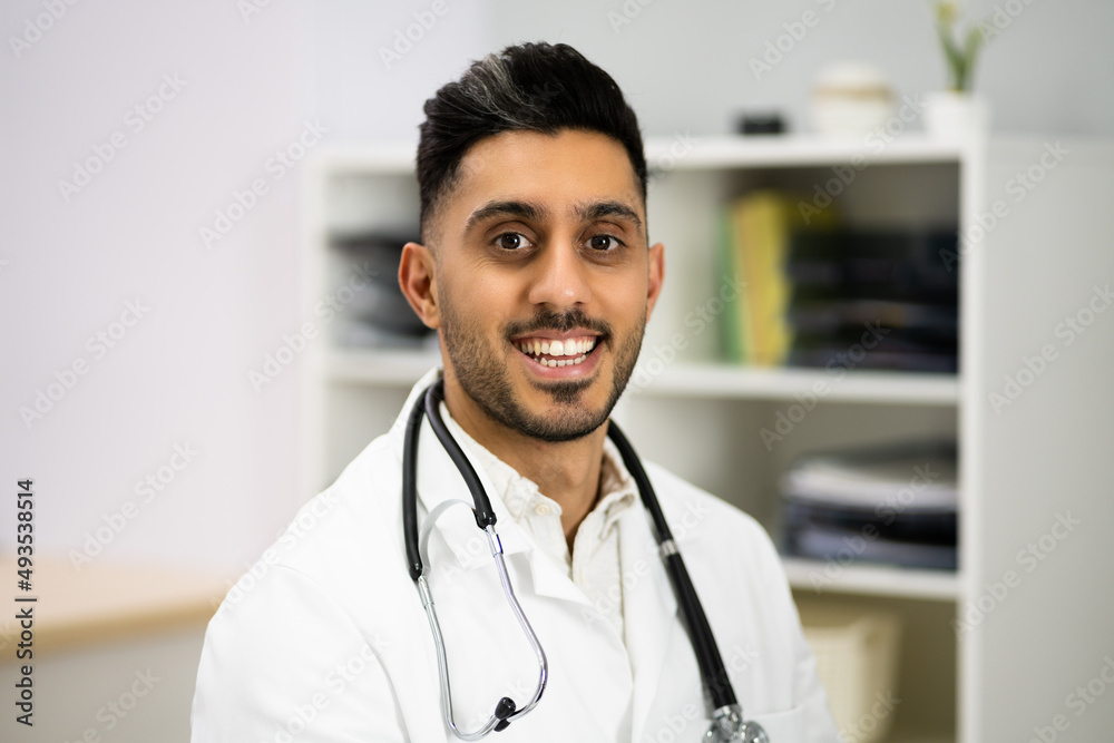 Medical Doctor Online Video Conference Webinar