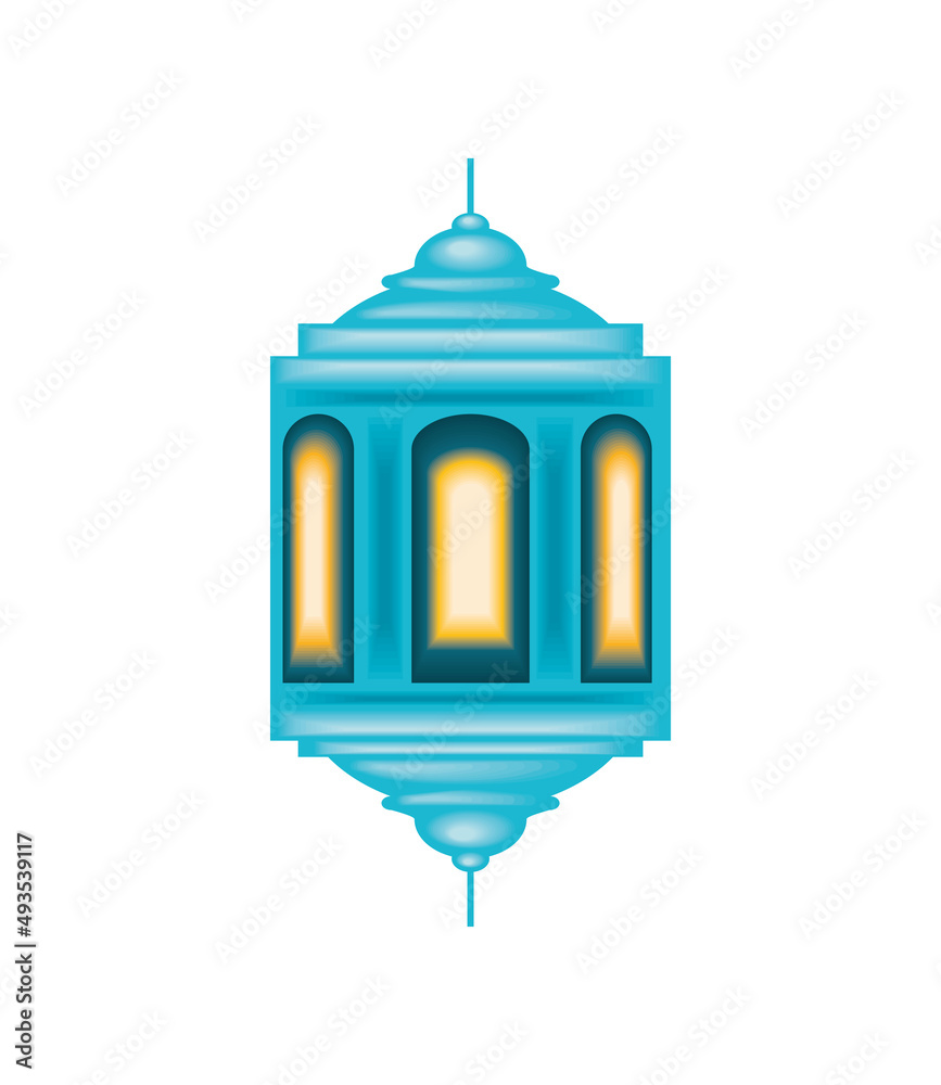 Obraz premium arabic lamp icon