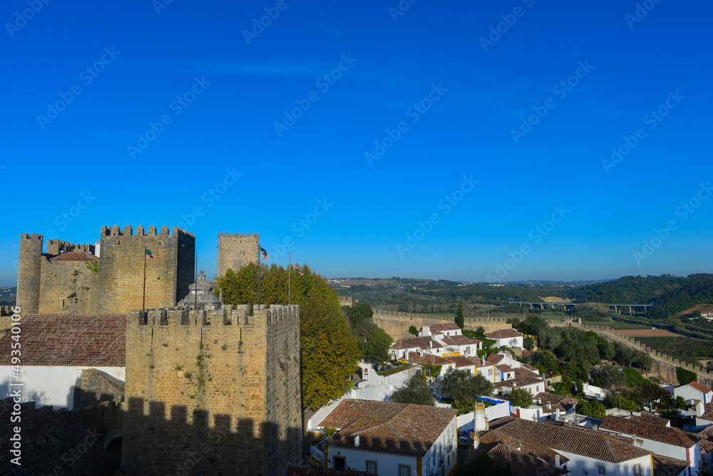 Die Burg Castelo de Óbidos, Portugal 