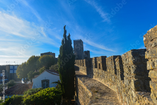 Stadtmauer Óbidos, Portugal photo