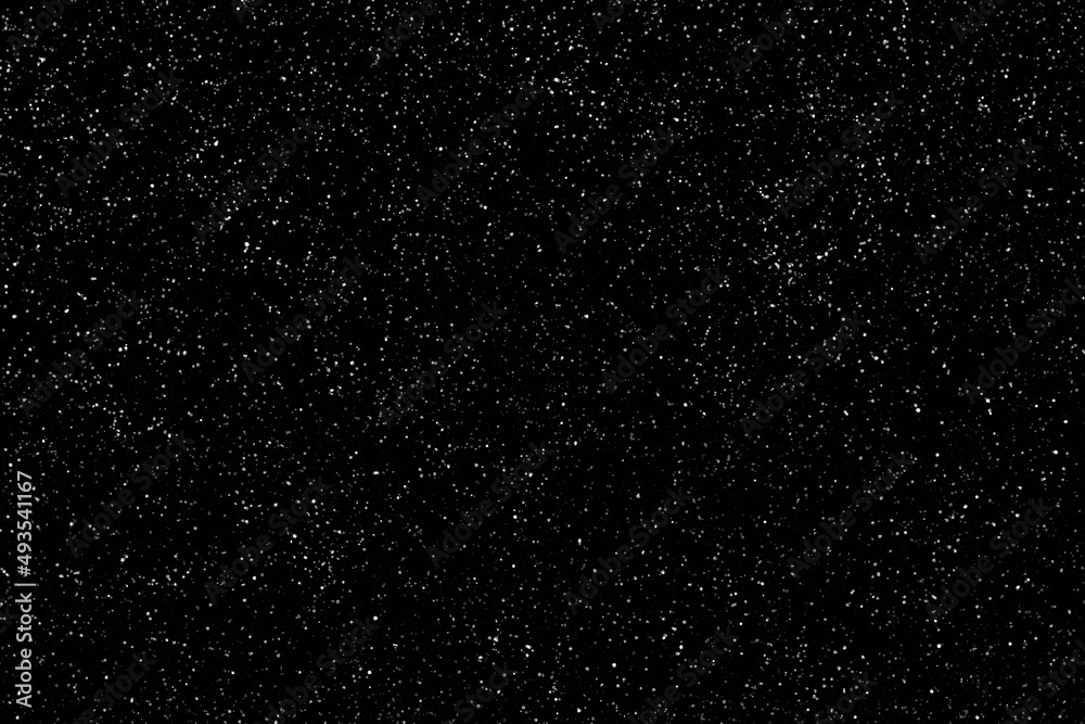 Starry night sky. Night sky with stars. Galaxy space illustration background.
