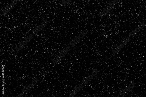 Starry night sky. Night sky with stars. Galaxy space illustration background.