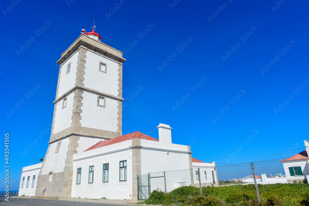 Farol do Cabo Carvoeiro in Peniche, Portugal Farol do Cabo Carvoeiro in Peniche, Portugal