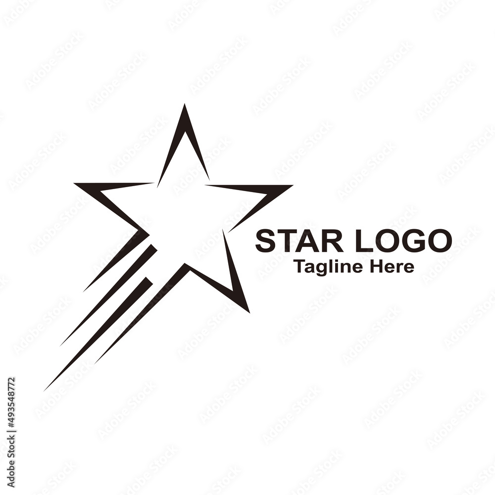 Star icon Template vector illustration design symbol
