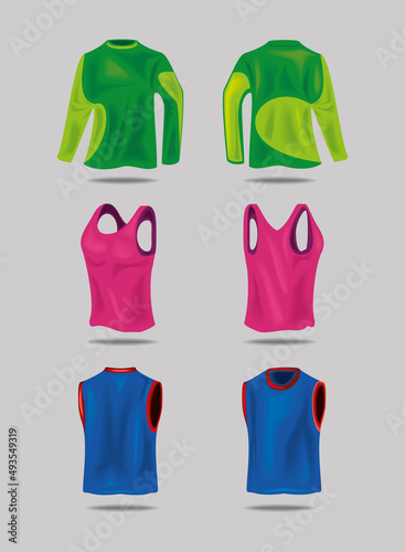 icons set sportswear