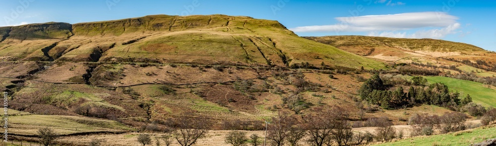 Amazing view in Brecon Beacon national park, Wales, United Kingdom Amazing view in Brecon Beacon national park, Wales, United Kingdom