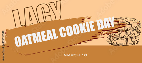 Lacy Oatmeal Cookie Day