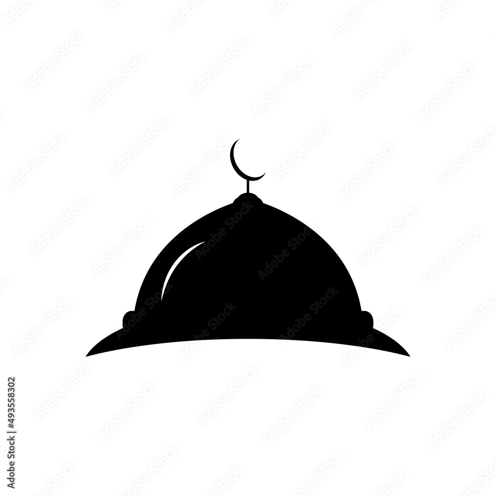 mosque icon illustration design