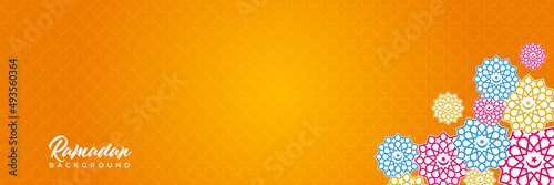 Islamic background, Gift box, lantern, fresh crescent moon on white. Design concept of ramadan kareem, mawlid, iftar,isra and miraj or eid al fitr adha, copy space text area. Vector illustration