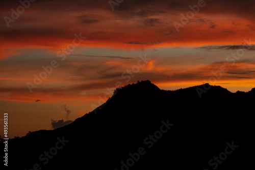 Coucher de soleil    Moorea en Polynesie fran  aise