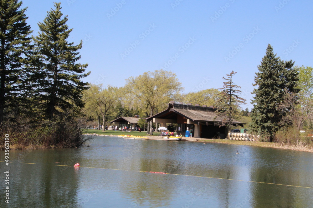 Spring On The Lake, William Hawrelak Park, Edmonton, Alberta