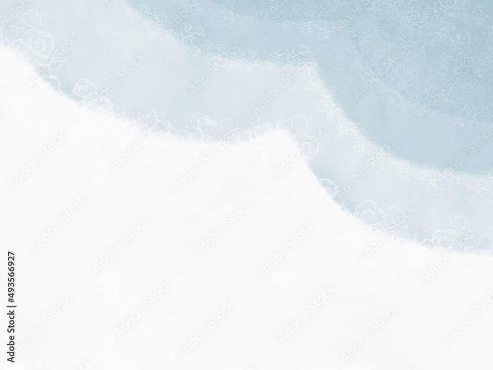 Fototapeta premium Simple cloudy color abstract background