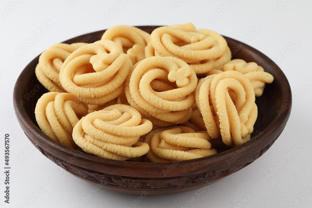 Murukku also known as chakli south indian traditional vegetarian snack Traditional Indian Diwali 
