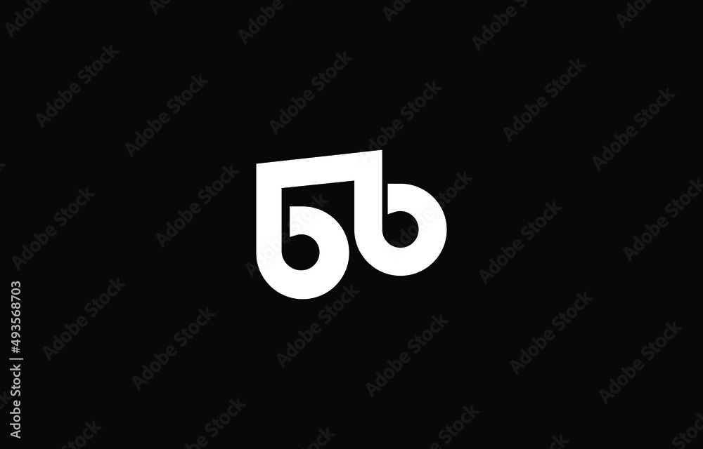 Note Letter B & B Logo Letter Business Template Vector icon Note Letter B & B Logo Letter Business Template Vector icon