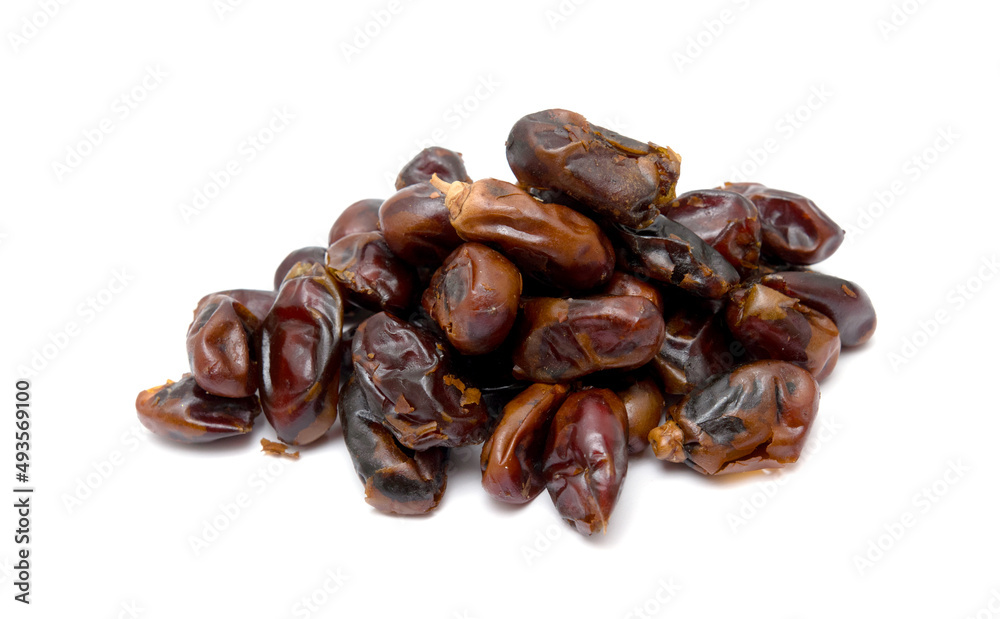 dried dates isolated on white background dried dates isolated on white background