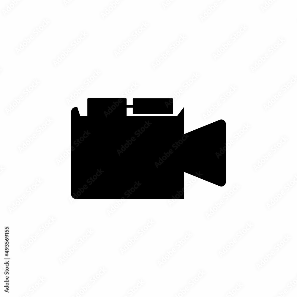 Camera Icon Vector logo. Photography icons set. Security Camera Icon. photo and video icon