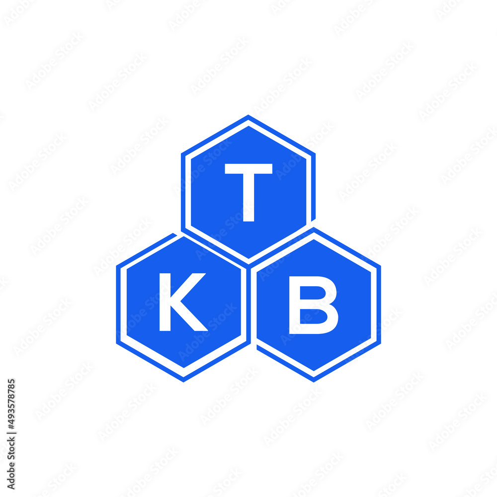 TKB letter logo design on White background. TKB creative initials letter logo concept. TKB letter design. TKB letter logo design on White background. TKB creative initials letter logo concept. TKB letter design.
