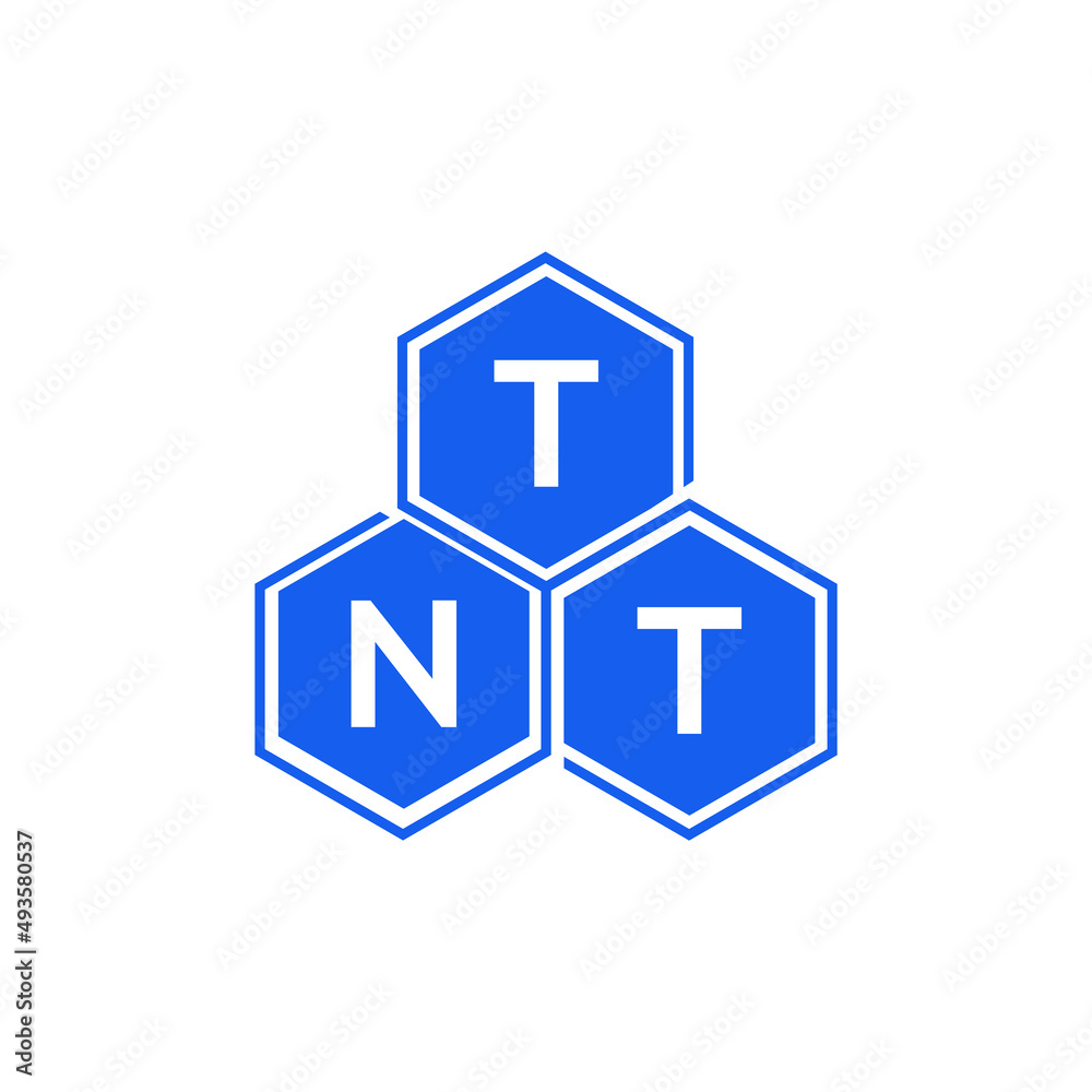 TNT letter logo design on White background. TNT creative initials letter logo concept. TNT letter design. 