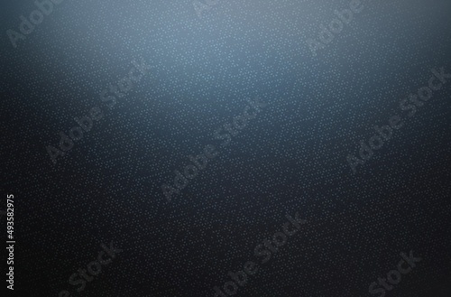Dark blue textured empty background covered small mosaic pattern. Sanded effect.
