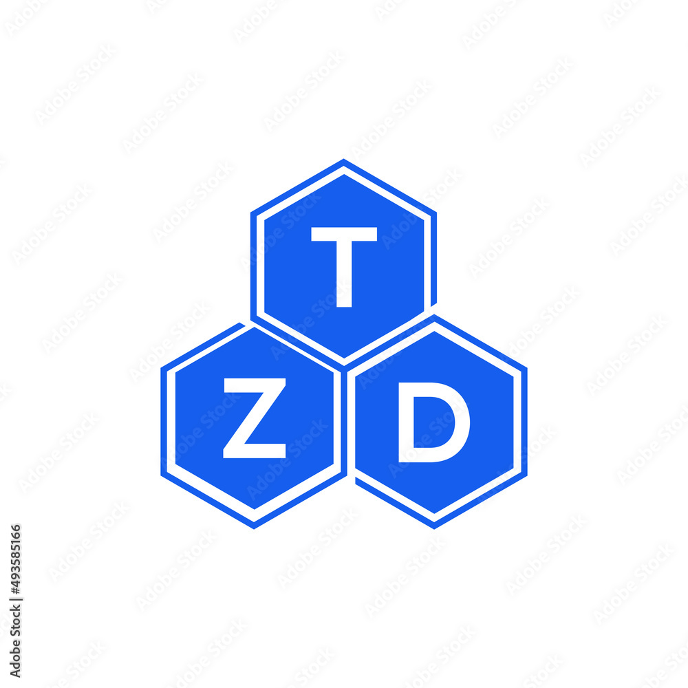 TZD letter logo design on black background. TZD creative initials letter logo concept. TZD letter design. TZD letter logo design on black background. TZD creative initials letter logo concept. TZD letter design.