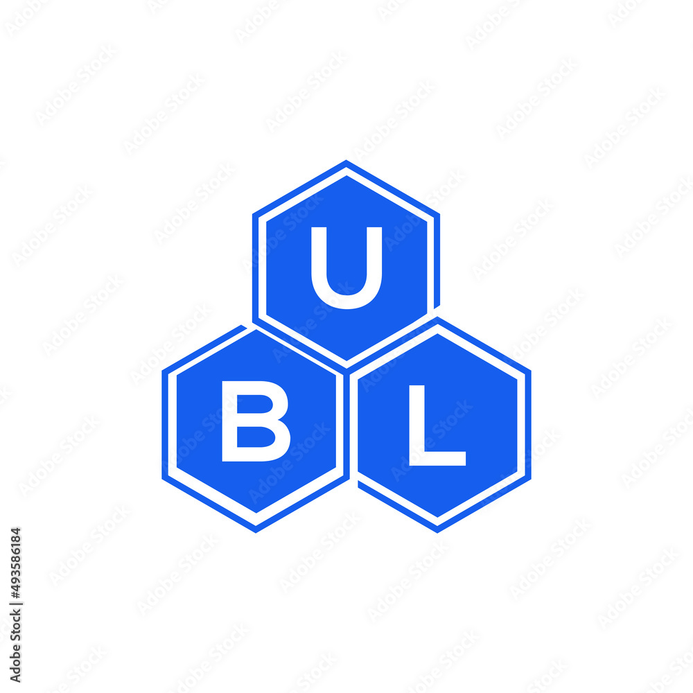 UBL letter logo design on black background. UBL creative initials letter logo concept. UBL letter design. UBL letter logo design on black background. UBL creative initials letter logo concept. UBL letter design.