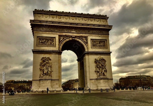 Arc de Triomphe de l’Étoile / Triumphbogen in Paris (Frankreich)