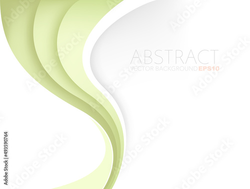 graphic vector curve line overlap background for text and message design © thaiview