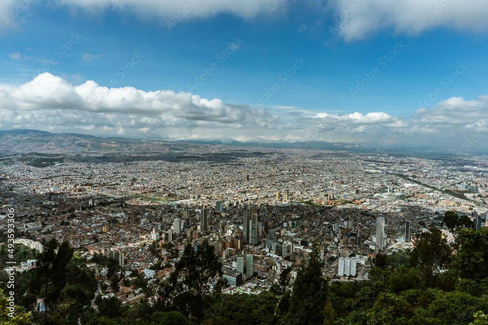 Bogota skyline, Colombia