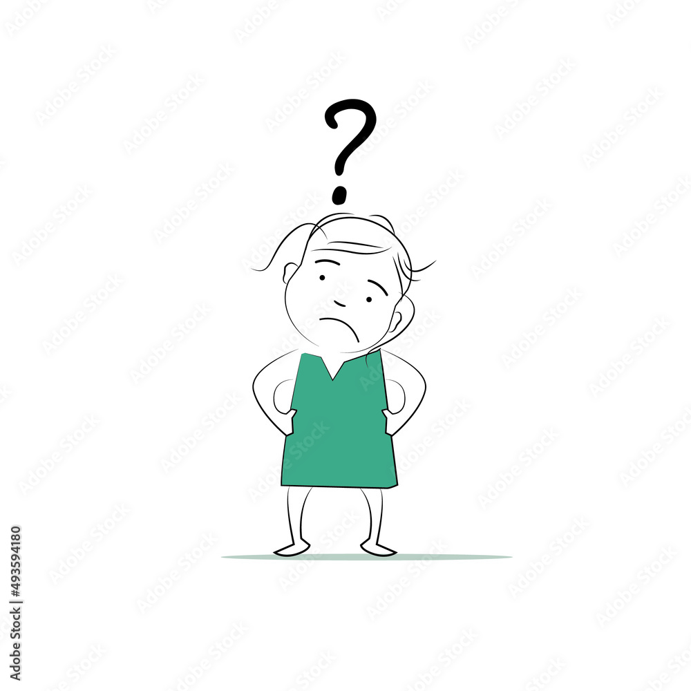 question mark and person.
Doodle style character. An illustration of simple human movements and emotions. question mark and person.
Doodle style character. An illustration of simple human movements and emotions.