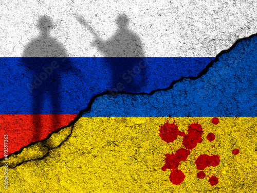Stop war in Ukraine. Russian invasion, bloody crime against civilians. Help the people background