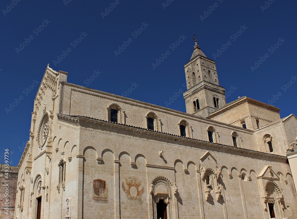 Italy, Basilicata: Matera Cathedral .