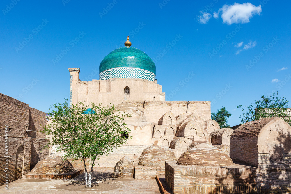 Exterior of the Juma mosque in Khiva, Uzbekistan, Central Asia