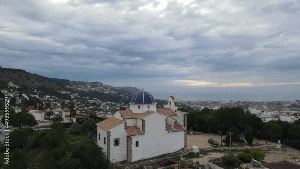 A Cloudy day in Javea town, Marina Alta, Alicante, Spain A Cloudy day in Javea town, Marina Alta, Alicante, Spain