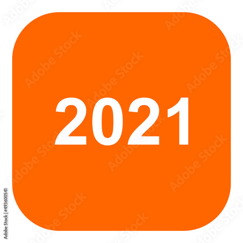Jahr 2021 und App Icon