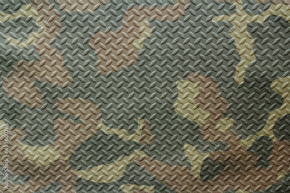 Steel plate painted with military background, army colors Steel plate painted with military background, army colors