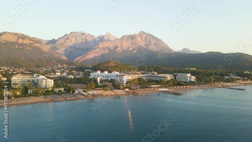 Turkey, Kemer, Antalya, sea, mediterranean sea, beach, tropics, resort hotels. photo