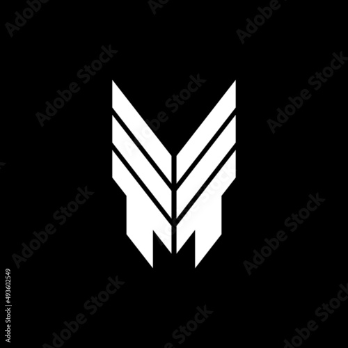 Black Dynamic Monogram TM