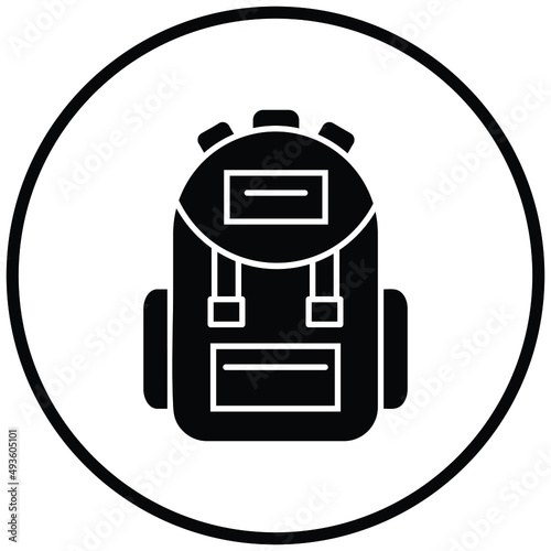 Bagpack Icon Style