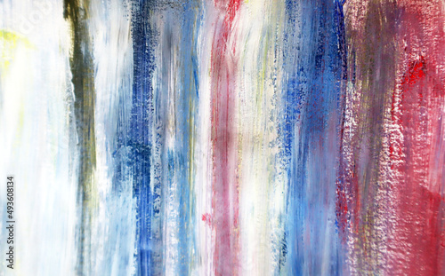 Abstract Art Painting background. Modern art. Contemporary art. Multicolored lines.