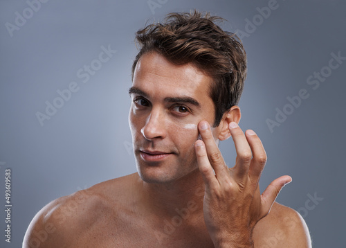 Cuadro en lienzo Even men like to be soft