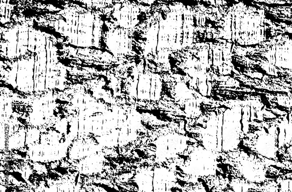 Rustic grunge vector texture with grain and stains. Abstract noise background. Weathered surface. Dirty and damaged. Detailed rough backdrop. Vector graphic illustration with transparent white. EPS10.