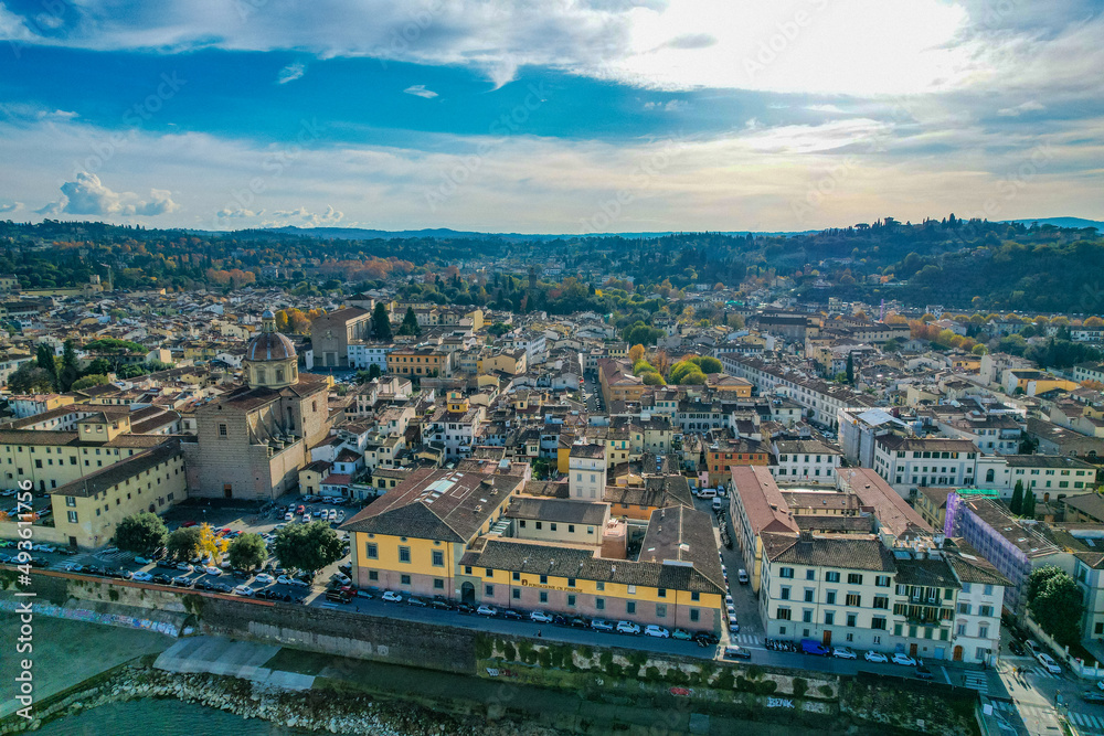 Aerial view of Florence 