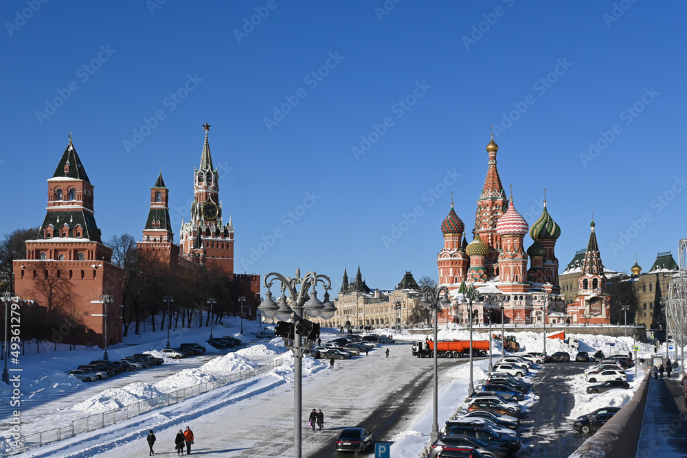 Obraz premium The Moscow Kremlin.