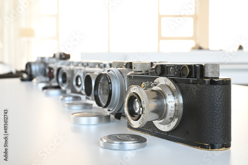 Leica retro cameras photo