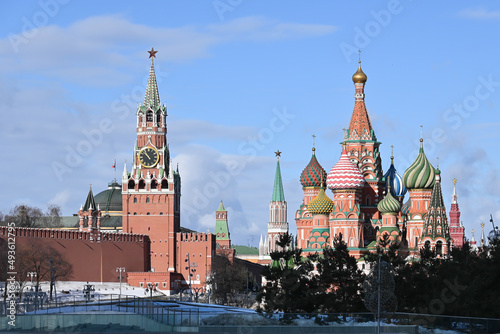 Fototapeta Naklejka Na Ścianę i Meble -  The Moscow Kremlin.