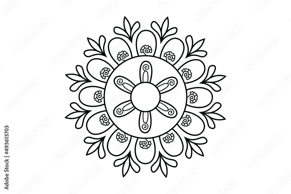 mandala design vector, mandala outline line drawing mandala design vector, mandala outline line drawing