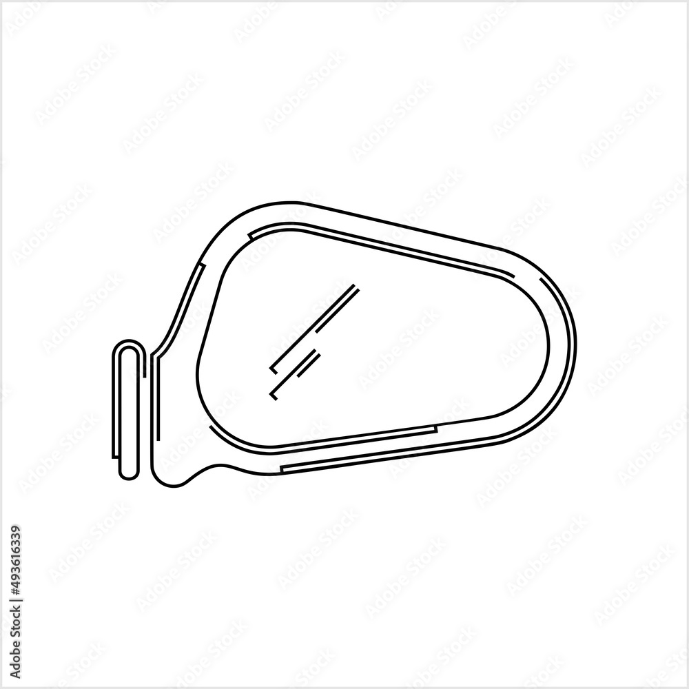 Car Rear View Mirror Icon M_2203001 Car Rear View Mirror Icon M_2203001