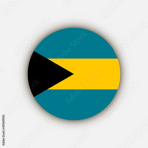 Free Download Country Bahamas. Bahamas flag. Vector illustration. - GFXLoad