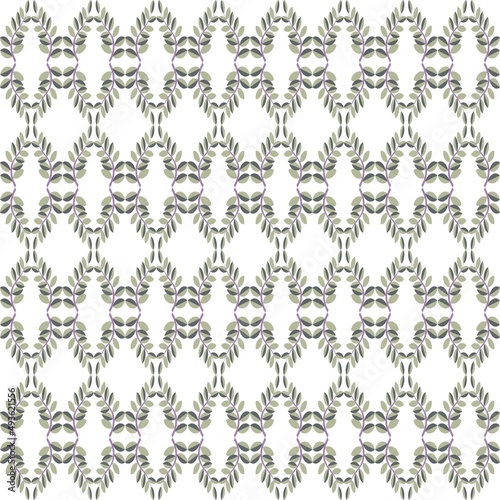 Luxury nature leaves background vector. Floral pattern, Vector illustration.